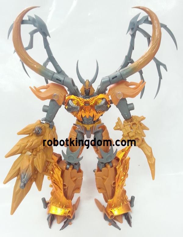 Takara TF Prime AM 19 Gaia Unicron Images Review   Big Yellow Planet Eater Out Of Box  (2 of 16)